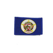 MINNESOTA USA STATE FLAG IRON ON PATCH CREST BADGE 2 1/8 X 3 1/4 INCHES ... NEW