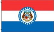 MISSOURI USA STATE 3' X 5' FEET NATIONAL FLAG ... LARGE BANNER TAPESTRY.