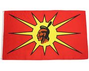MOHAWK First Nations 3' X 5' FEET LARGE FLAG BANNER.