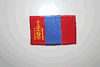 MONGOLIA COUNTRY FLAG SMALL  IRON ON PATCH CREST BADGE ...NEW
