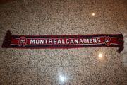 MONTREAL CANADIENS NHL HOCKEY HIGH QUALITY SCARF SCARVES .. ENGLISH AND FRENCH SIDES ... NEW