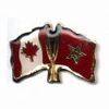 MOROCCO / CANADA COUNTRY FLAG SMALL METAL FRIENDSHIP LAPEL PIN BADGE .. NEW