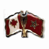 MOROCCO / CANADA COUNTRY FLAG SMALL METAL FRIENDSHIP LAPEL PIN BADGE .. NEW MOROCCO / CANADA COUNTRY FLAG SMALL METAL FRIENDSHIP LAPEL PIN BADGE .. NEW