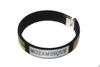 MOZAMBIQUE BLACK COUNTRY FLAG C' BRACELET WRISTBAND