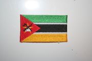 MOZAMBIQUE COUNTRY FLAG SMALL IRON ON PATCH CREST BADGE .. NEW