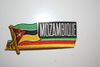 MOZAMBIQUE COUNTRY FLAG WORD IRON ON PATCH CREST BADGE .. NEW
