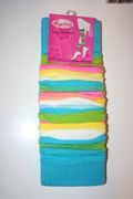 ***SOLD OUT ***MULIT COLOR STRIPED THICK LEG WARMERS LEGGINGS .... 90-175 LBS ... NEW IN PACKAGE
