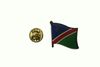 NAMIBIA COUNTRY FLAG SMALL METAL LAPEL PIN BADGE .. NEW NAMIBIA COUNTRY FLAG SMALL METAL LAPEL PIN BADGE .. NEW