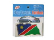 NAMIBIA COUNTRY FLAG WAVY BUMPER DECAL STICKER EMBLEM ...