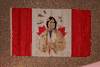 NATIVE INDIAN CANADIAN LARGE 3' X 5' FEET FLAG .. NEW IN PACKAGE