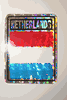 NETHERLAND COUNTRY FLAG BUMPER STICKER .... FIFA WORLD CUP SOCCER FOOTBALL .. NEW