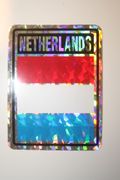 NETHERLAND COUNTRY FLAG BUMPER STICKER .... FIFA WORLD CUP SOCCER FOOTBALL .. NEW