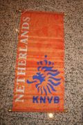 NETHERLAND KNVB FIFA WORLD CUP FOOTBALL SOCCER HANGING WALL BANNER FLAG TAPESTRY .. HOLLAND .. NEW