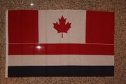 NETHERLANDS / CANADA COMBO 3' X 5' NATIONAL COUNTRY FLAG BANNER TAPESTRY ... HOLLAND .. NEW 