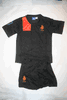 NETHERLANDS CHILDS BLACK EURO CUP 2012 SOCCER FOOTBALL JERSEY KIT WITH SHORTS .. HOLLAND .. NEW