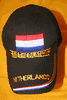 NETHERLANDS COUNTRY FLAG BLACK EMBROIDERED HAT CAP ... NEW NETHERLANDS COUNTRY FLAG BLACK EMBROIDERED HAT CAP ... NEW