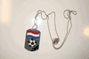 NETHERLANDS COUNTRY FLAG SUPER THICK DOG TAG NECKLACE .... SOCCER FOOTBALL ... NEW