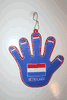 NETHERLANDS COUNTRY FLAG WINDOW DISPLAY HAND WITH SUCTION CUP .. HOLLAND .. NEW