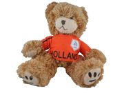NETHERLANDS HOLLAND FIFA WORLD CUP SOCCER FOOTBALL SOFT PLUSH JERSEY TEDDY BEAR .. NEW