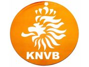 NETHERLANDS HOLLAND KNVB LOGO CAR MAGNET CIRCLE SHAPE 6 1/4" INCHES IN DIAMETER .. FIFA SOCCER WORLD CUP .. NEW