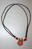 NETHERLANDS HOLLAND KNVB ORANGE SOCCER FOOTBALL NECKLACE CHOKER .. NEW