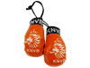 NETHERLANDS HOLLAND ORANGE KNVB LOGO MINI BOXING GLOVES ..HIGH QUALITY .. NEW