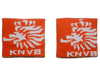 NETHERLANDS HOLLAND ORANGE KNVB LOGO WRISTBAND SWEATBAND .. FIFA SOCCER WORLD CUP .. GREAT QUALITY .. NEW