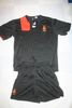 NETHERLANDS KNVB ADULT BLACK EURO CUP 2012 SOCCER FOOTBALL JERSEY WITH SHORTS .. NEW