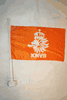 NETHERLANDS KNVB ORANGE FIFA WORLD CUP EURO CAR AUTOMOBILE STICK FLAG ... HOLLAND ..  NEW