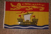 NEW BRUNSWICK CANADA 3' X 5' PROVINCIAL FLAG BANNER TAPESTRY .. NEW