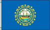 NEW HAMPSHIRE USA STATE 3' X 5' FEET NATIONAL FLAG ... LARGE BANNER TAPESTRY.