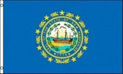 NEW HAMPSHIRE USA STATE 3' X 5' FEET NATIONAL FLAG ... LARGE BANNER TAPESTRY.