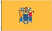 NEW JERSEY USA STATE 3' X 5' FEET NATIONAL FLAG ... LARGE BANNER TAPESTRY.