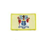NEW JERSEY USA STATE FLAG IRON ON PATCH CREST BADGE 2 1/8 X 3 1/4 INCHES ... NEW