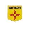 NEW MEXICO USA SHIELD FLAG IRON ON PATCH CREST BADGE 3 X 3 1/2 INCHES ... NEW