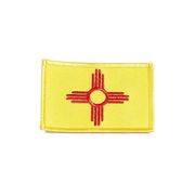 NEW MEXICO USA STATE FLAG IRON ON PATCH CREST BADGE 2 1/8 X 3 1/4 INCHES ... NEW