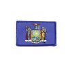 NEW YORK USA STATE FLAG IRON ON PATCH CREST BADGE 2 1/8 X 3 1/4 INCHES ... NEW