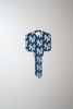 NEW YORK YANKEES MLB BASEBALL WEISER WR5 UNCUT HOUSE KEY BLANK .. NEW