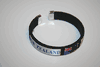 NEW ZEALAND BLACK COUNTRY FLAG FLEXIBLE C BRACELET WRISTBAND ... FIFA WORLD CUP .. NEW