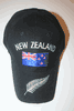 NEW ZEALAND BLACK COUNTRY FLAG HAT CAP ... FIFA WORLD CUP SOCCER FOOTBALL RUGBY .. NEW