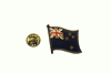 NEW ZEALAND COUNTRY FLAG SMALL METAL LAPEL PIN BADGE .. NEW