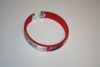 NEW ZEALAND RED COUNTRY FLAG FLEXIBLE C BRACELET WRISTBAND .. NEW