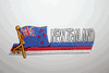 NEW ZEALAND SIDEKICK COUNTRY FLAG WORD PATCH CREST BADGE .. NEW