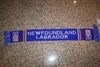 NEWFOUNDLAND & LABRADOR BLUE PROVINCIAL FLAG SCARF SCARVES .. NEW NEWFOUNDLAND & LABRADOR BLUE PROVINCIAL FLAG SCARF SCARVES .. NEW