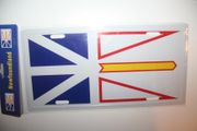 NEWFOUNDLAND PROVINCIAL FLAG CAR AUTOMOBILE LICENSE PLATE .. NEW