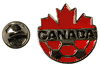 CANADA SOCCER NATIONAL TEAM LOGO LAPEL PIN BADGE