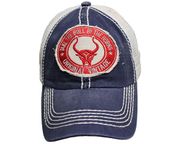 TAKE THE BULL BY HORNS Original Vintage NAVY HAT CAP...Size : ONE SIZE