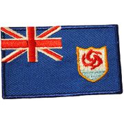 ANGUILLA Country Flag Iron - On PATCH CREST BADGE