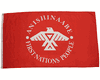 ANISHNAABE FIRST NATIONS PEOPLE 3' X 5' FEET LARGE FLAG BANNER.