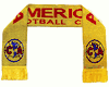  AMERICA FOOTBALL CLUB    CA ( Mexico ) Soccer Team Logo Thick SCARF